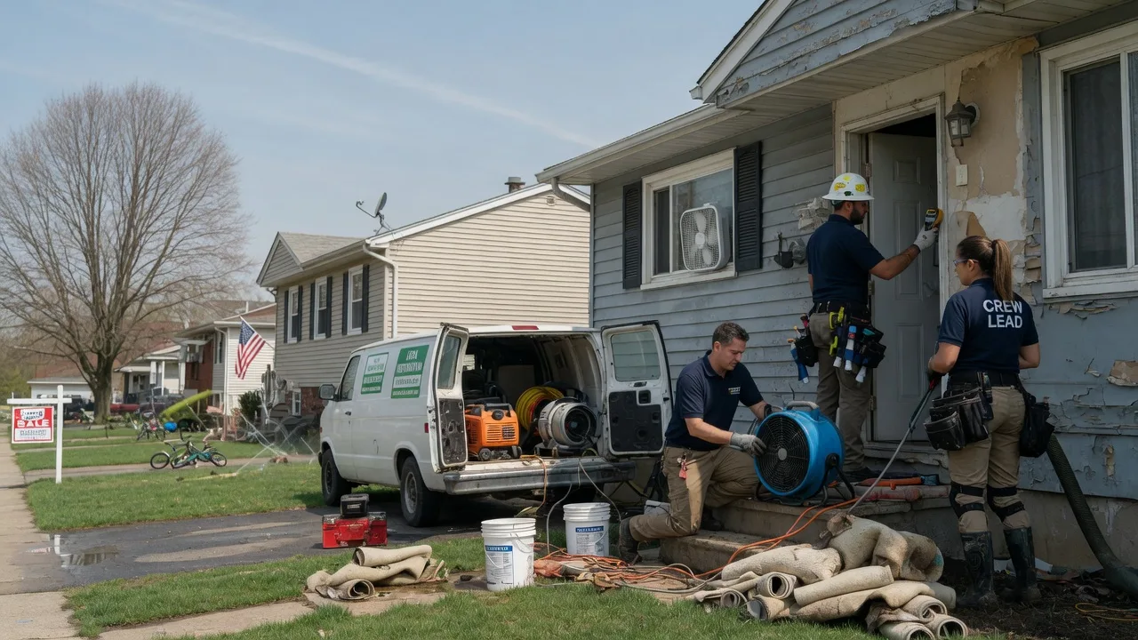 Flood Cleanup in Long Branch, NJ near me
